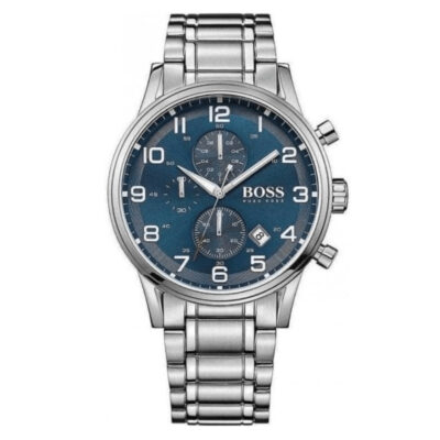 Hugo Boss Watch Chronograph Aeroliner Blue - HB1513183